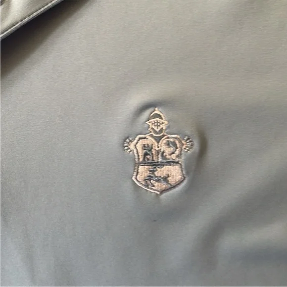 Peter MILLAR blue Solid color Polo med - Picture 3 of 4